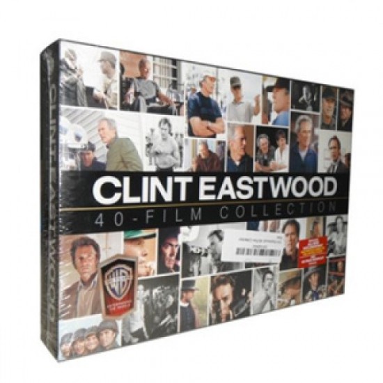 Clint Eastwood 40-Film Collection DVD Boxset Discount