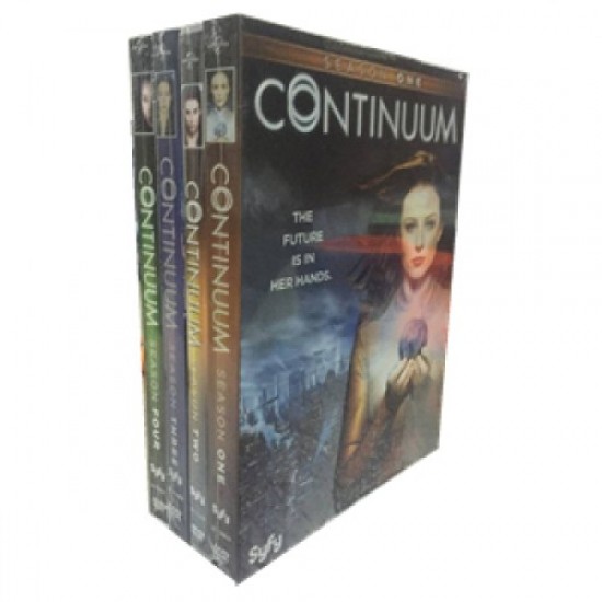 Continuum Seasons 1-4 DVD Boxset Discount