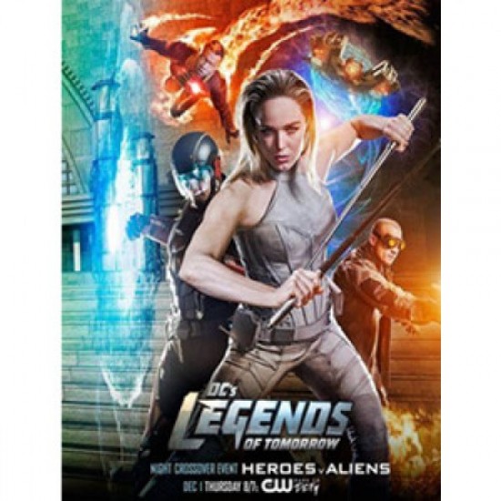 DC's Legends of Tomorrow Seasons 1-5 DVD Boxset Discount