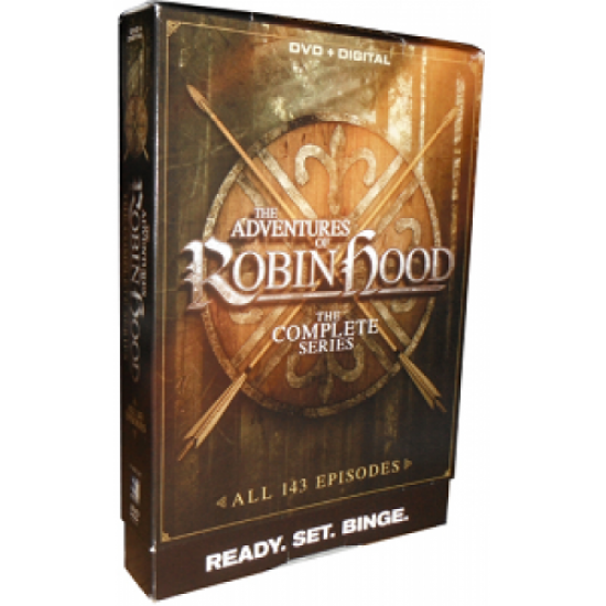 The Adventures of Robin Hood The Complete Series DVD Boxset Discount